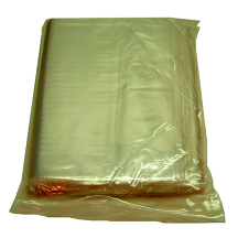 BAG POLY W/WHITE BLOCK 9X12 2MIL 1000/CS (CS) - Plastic